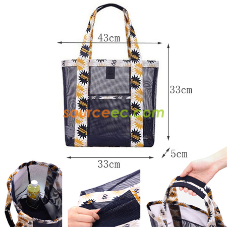 禮品訂造沙灘網眼包紀念品