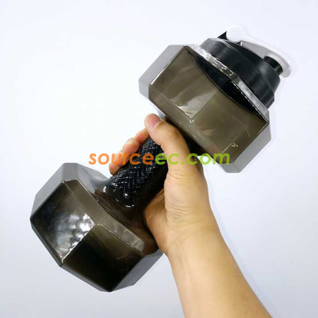 禮品訂造2.2L啞鈴水樽紀念品