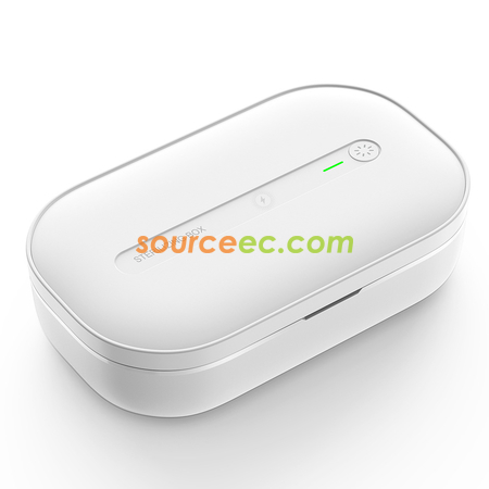 手機消毒盒 LED紫外線殺菌盒 手機無線充電器uvc 消毒盒