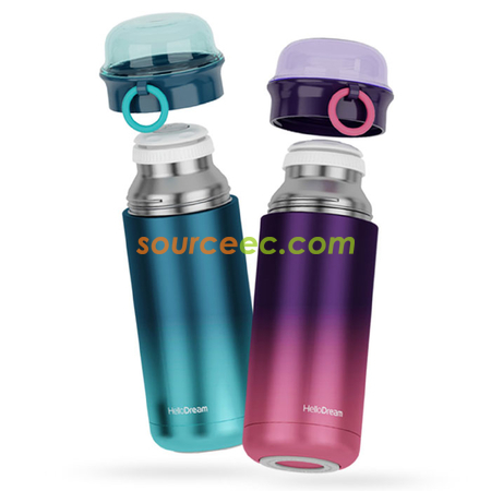 禮品訂造350ML 北極光漸變保溫杯紀念品