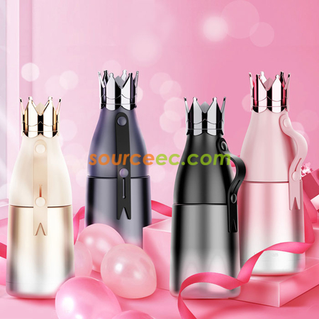 禮品訂造350ML 皇冠保溫杯紀念品