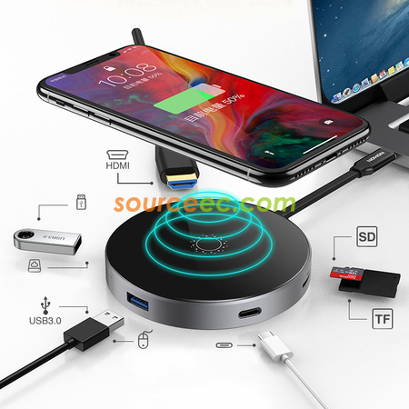 禮品訂造USB轉接頭八合一充電器紀念品