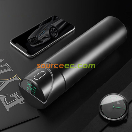 禮品訂造340ML智能保溫隨身杯紀念品