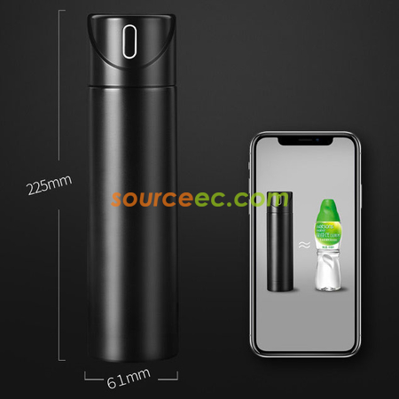 禮品訂造340ML智能保溫隨身杯紀念品