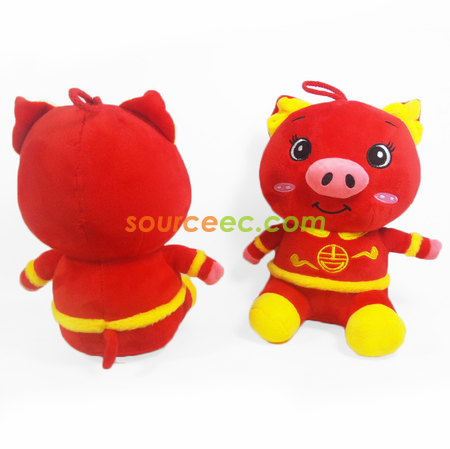 禮品訂造豬仔毛公仔紀念品