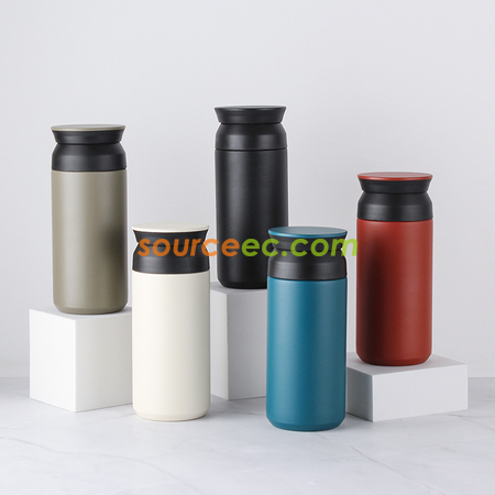禮品訂造350ML 便攜不銹鋼保溫杯紀念品