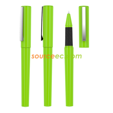 禮品訂造塑膠拔帽型中性筆紀念品