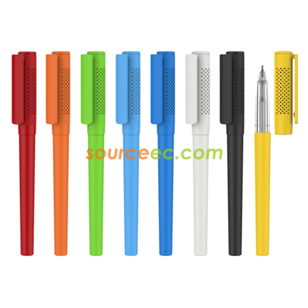 禮品訂造帶筆蓋中性筆紀念品