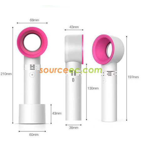 禮品訂造手持迷你無葉風扇紀念品