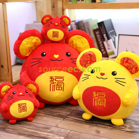 禮品訂造老鼠毛絨玩偶紀念品