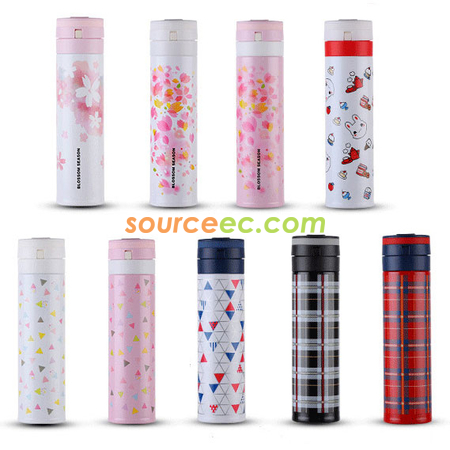 禮品訂造450ML 彈跳直身保溫杯紀念品
