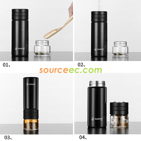 禮品訂造450ML 不銹鋼廣告杯男女茶杯功夫杯泡茶師茶人杯水杯紀念品