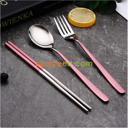 禮品訂造不銹鋼餐具套裝紀念品