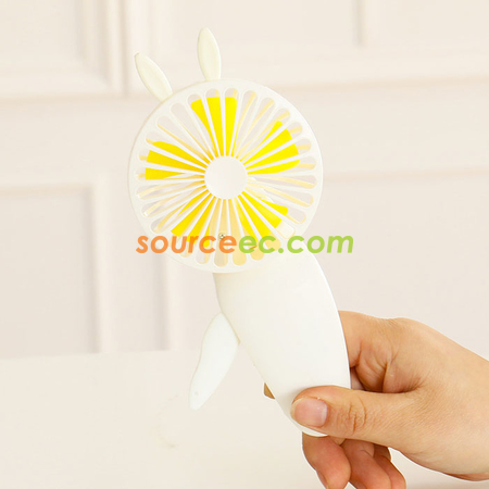 禮品訂造卡通手壓電風扇紀念品