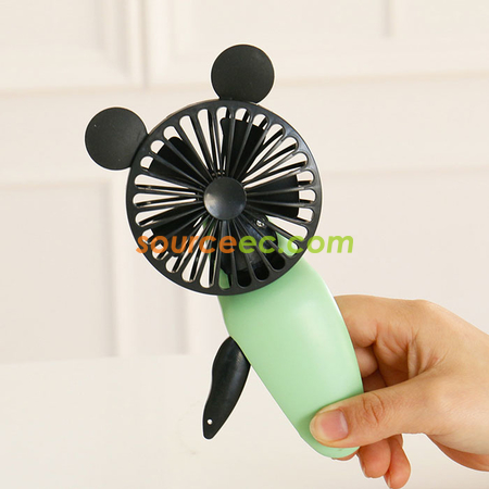禮品訂造卡通手壓電風扇紀念品