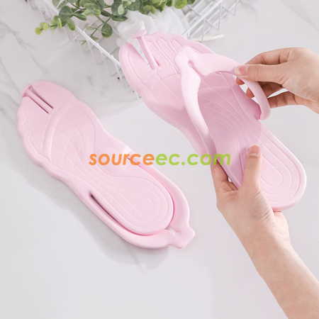 禮品訂造折疊沙灘拖鞋紀念品