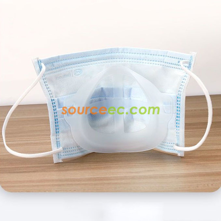 禮品訂造防悶口罩支架 防水透氣口罩支撐內墊 3D立體呼吸防護口罩支架紀念品