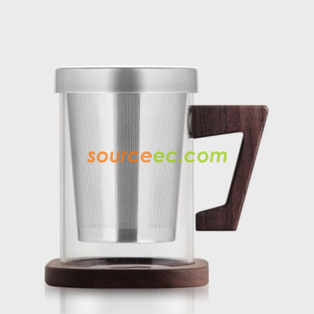 禮品訂造泡茶玻璃杯紀念品