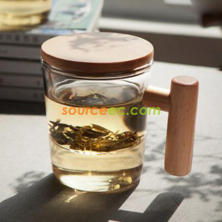 禮品訂造泡茶玻璃杯紀念品