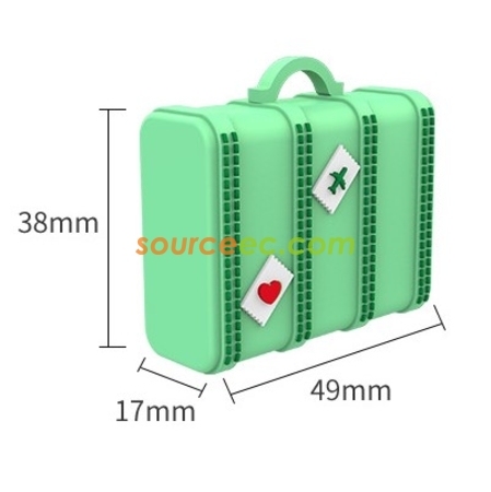 禮品訂造時尚手提旅行包USB手指紀念品