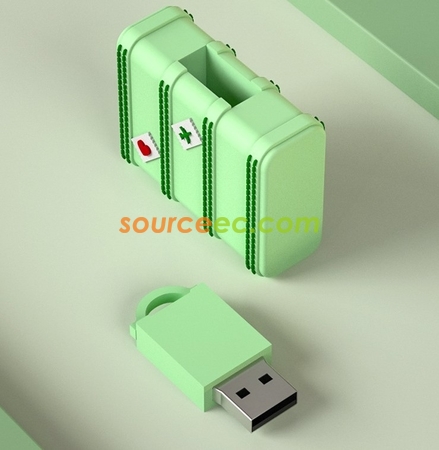 禮品訂造時尚手提旅行包USB手指紀念品