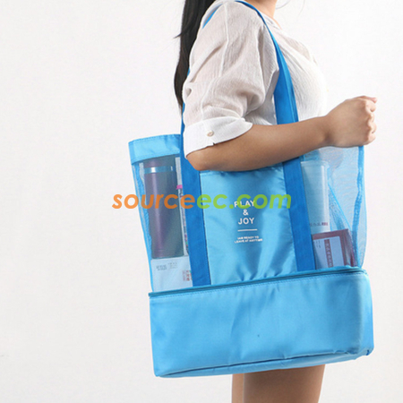 禮品訂造乾濕分離沙灘袋紀念品
