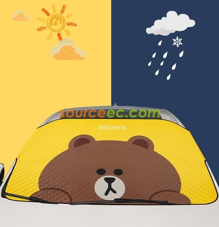 禮品訂造汽車太陽擋紀念品