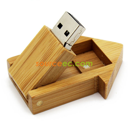 禮品訂造木房子USB手指紀念品
