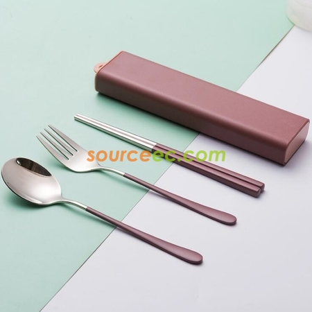 禮品訂造不銹鋼餐具套裝紀念品