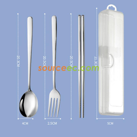 禮品訂造不銹鋼餐具套裝紀念品