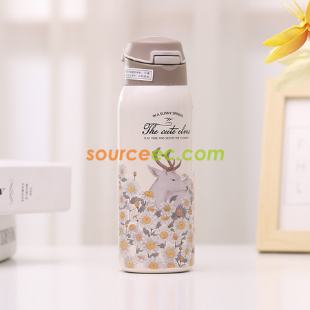 禮品訂造花海不銹鋼水杯紀念品