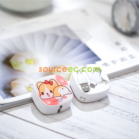 禮品訂造3合1伸縮數據線紀念品