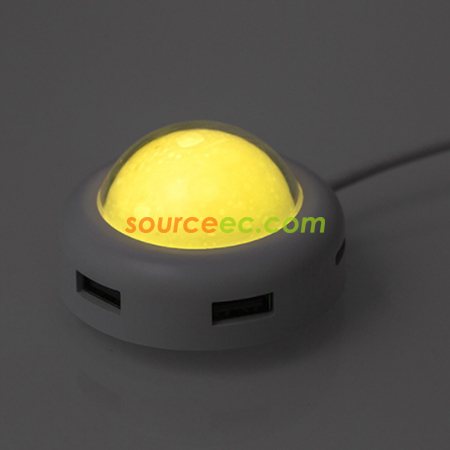 禮品訂造發光USB分線器 (3.0)紀念品