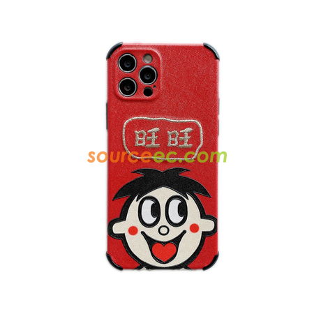 禮品訂造浮雕刺繡手機殼紀念品