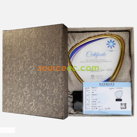 禮品訂造創意金屬玉石水晶獎座紀念品