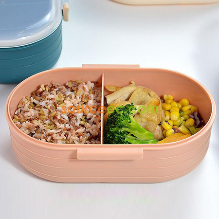 禮品訂造Solid Color 1000ml Large Capacity Lunch box紀念品