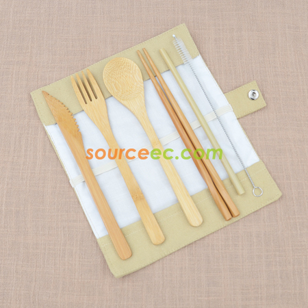 禮品訂造外可擕式餐具吸管套裝學生可訂製戶外餐具吸管套裝紀念品