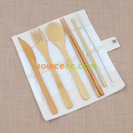 禮品訂造外可擕式餐具吸管套裝學生可訂製戶外餐具吸管套裝紀念品