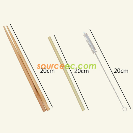 禮品訂造外可擕式餐具吸管套裝學生可訂製戶外餐具吸管套裝紀念品