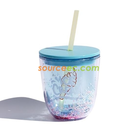 禮品訂造塑膠吸管杯紀念品
