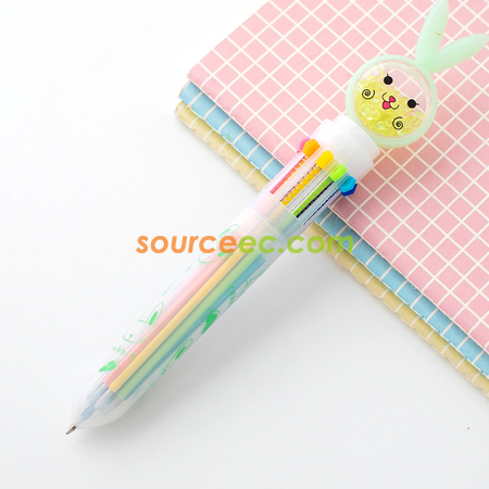 禮品訂造十色廣告筆紀念品