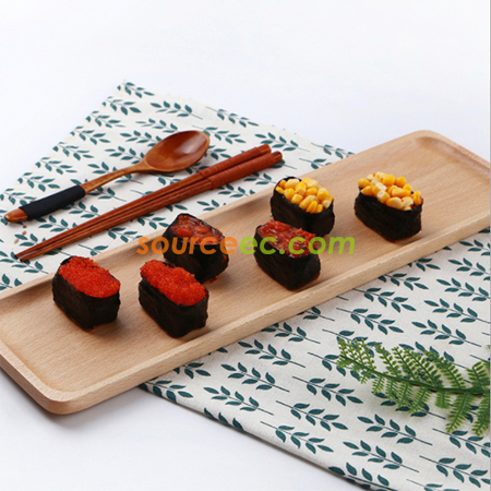 禮品訂造長方型實木托盤紀念品