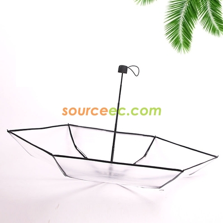 禮品訂造五摺透明迷你雨傘紀念品