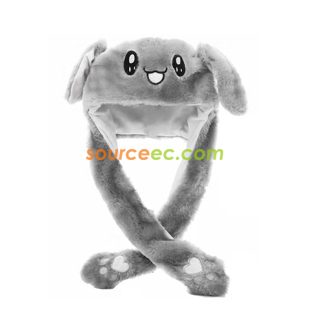 禮品訂造抖音tip top同款氣囊兔耳朵帽子紀念品