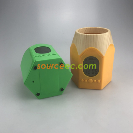 禮品訂造多功能萬年曆筆筒紀念品