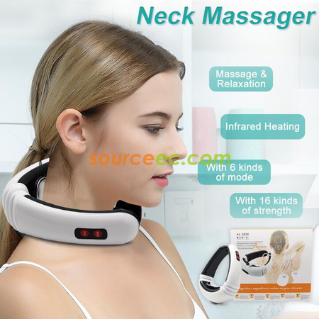 禮品訂造多功能肩部頸部脈衝按摩器紀念品