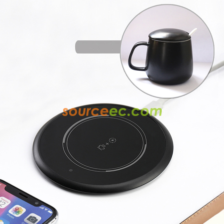 禮品訂造線充恒溫杯墊紀念品