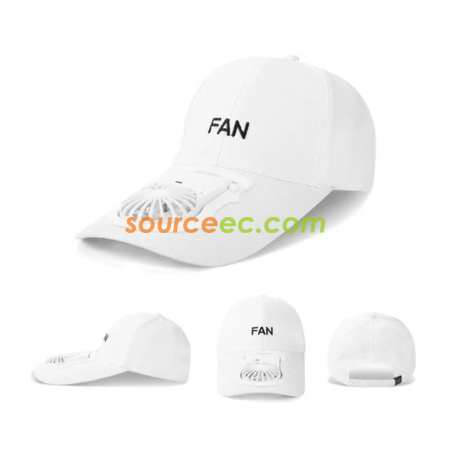 禮品訂造風扇廣告帽紀念品