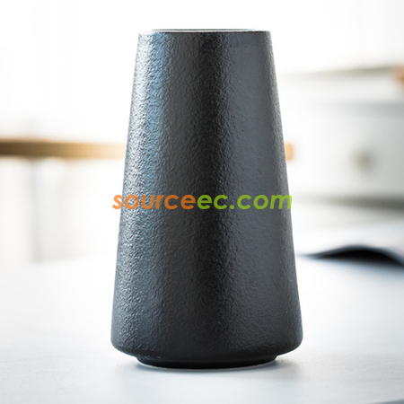 禮品訂造磨砂簡約陶瓷花瓶紀念品