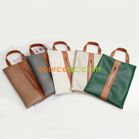禮品訂造皮製紙巾袋紀念品